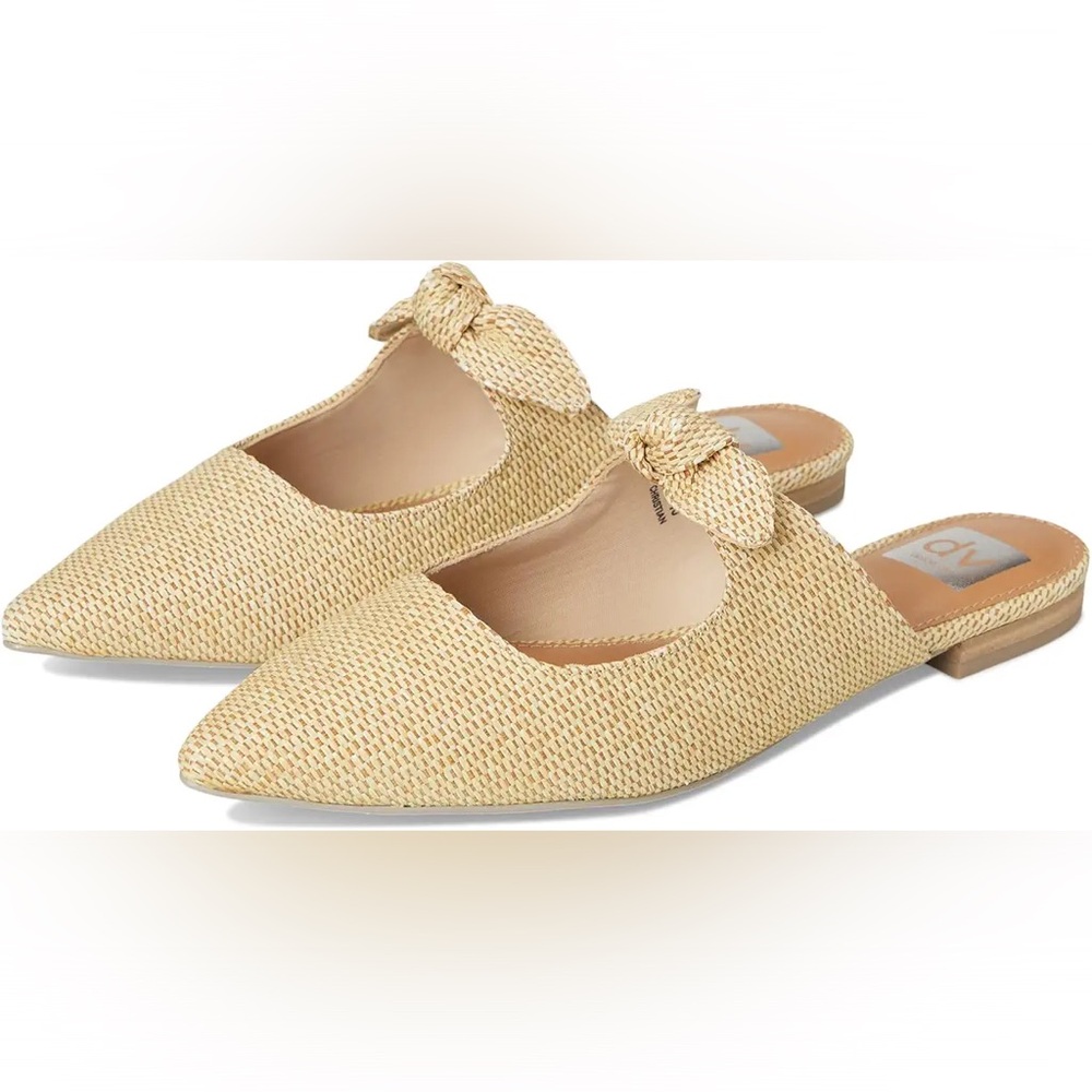 DV by Dolce Vita Raffia Bow Flats - Picture 6 of 6